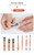 OFCRVA 16/18PCS Nail Cutter Pedicure Scissors Set Stainless Steel Hook Portable Manicure Clipper Tool Makeup