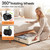 Yecaye Under Bed Storage with Wheels, 2 Pack Under Bed Storage Containers, 60L Underbed Shoe Storage with Clear Window & Label, Rolling Under Bed Metal Drawer for Clothes, Shoes, Books, Blankets