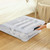 AnnkkyUS 40 Qt Under Bed Box with Wheels, Large Plastic Shallow Bin 4 Pack