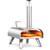 BIG HORN 12" Outdoor Pizza Oven, 1110°F, Wood Pellet, Gas & Electric
