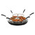 Electric Pizza Oven Family Sharing Pizza Maker with Terracotta Cover, Mini Smokeless Pizza Bake Oven for Pizza Party Home Party (6 PERSON)