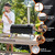 PIZZELLO 16" Outdoor Pizza Oven, Propane & Wood Fired Steel Pizza Grill