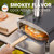 Mimiuo 12" Wood Pellet Pizza Oven Outdoor 35 Lbs – 60 Sec Bake, Stone/Peel