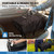 ECOWELL 12" Pizza Oven Outdoor Wood Fired, Outside Pellet Pizza Oven