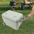 45L Wheeled Cooler Box Green Portable Insulated Ice Chest