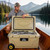 Aynuma 65 Quart Hard Cooler, 80 Can Portable Ice Chest with 6-Day Ice Retention, Heavy Duty Insulated Cooler with Carry Handles, Drain Plug & Non-Slip Feet for Camping Fishing Beach Tailgating, Khaki