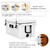 Portable 65QT Cooler Keeps Ice for 5 Days, Heavy-Duty Insulated Design