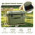 Aynuma Portable Hard Cooler, 30-Can Insulated Ice Chest with 5-7 Day Ice Retention, Heavy-Duty Latches & Carry Handle for Camping Fishing Tailgating, Dark Green