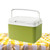 Ice Cooler Chest, Portable Leakproof Hard Box, Outdoor Hiking Carrier