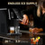 COWSAR 2-in-1 Ice Maker & Cold Water Dispenser, Countertop Ice Machine