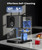 COWSAR Countertop Nugget Ice Maker, 44lbs/24H Ice Machine with Dispenser