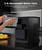 COWSAR Countertop Nugget Ice Maker, 44lbs/24H Ice Machine with Dispenser