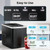 Antarctic Star Bullet Ice Maker Countertop, 9 Ice Fast in 6mins, 27lbs/Day