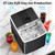 Antarctic Star Bullet Ice Maker Countertop, 9 Ice Fast in 6mins, 27lbs/Day