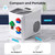 Antarctic Star Bullet Ice Maker Countertop, 9 Ice Fast in 6mins, 27lbs/Day