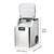 Countertop Ice Maker, 44 lbs per Day, 4 lbs Ice-Storage Basket, Self-Cleaning Portable Machine with Scoop, Nugget Ice-Making Machine with Chewable Ices for Home, Kitchen, Office, Bar & Party