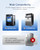 ecozy Portable Ice Cube Maker Countertop & Ice Maker Cleaner Tablets