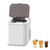 Portable Ice Maker Machine, Countertop Pebble Ice Maker with LED Display, Makes 9 Ice Cubes in 6-8 Minutes, 15kg Daily Output, Automatic Cleaning for Home or Office
