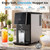 Antarctic Star Nugget Ice Maker Countertop with Self-Dispensing, 33lbs/24H