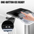 Ice Maker Machine - 12KG/24H, Automatic Cleaning, Makes 9 Ice Cubes in 6-8 Mins, Ideal for Kitchen, Office, Parties, Camping - Includes Ice Scoop & Basket