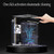 Countertop Ice Maker 41lbs/24H, One-Click Self-Cleaning with Detachable 3L Tank, Portable Nugget Ice Machine for Home Office Bar