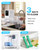 Silonn Nugget Ice Maker Countertop, 3L Detachable Water Tank & 44Lbs/Day, Self-Cleaning Pebble Ice Machine with Smart Timer, Premium Chewable Sonic Ice for Home Bar & Office, White