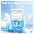 Countertop Ice Maker with Soft Chewable Pebble, Scoop