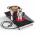 AMZCHEF Double Burner Electric Cooktop 1800W Hot Plate All Cookware