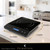 PrimaCook 1800W Portable Induction Cooktop, Single Burner, Countertop, RV
