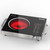Karinear Portable Electric Stove 110V, 1800W Electric Hot Plate with Handle