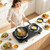 2000W Electric Double Burner Coil Stove-Portable Hot Plate Electric for Cooking, Countertop RV Hotplate with Non-Slip Rubber Feet and 5 Temperature Adjustments
