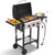 LMNOCHM 3-Burner Propane Gas Grill with Folding Side Tables, 30,000 BTU
