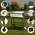 ideamaxx 4 Burner Propane Flat Top Grill, 22" Stainless Steel Griddle