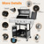 Stainless Steel Propane Grill with 3 High-Powered Burners and Prep Space