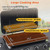 4-Burner Propane Gas Grill with Side Burner, 42000 BTU & Enamel Grates