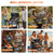 DobleePy 16000 BTU Propane Gas Grill & Griddle Combo Removable Standing Cart
