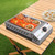 Propane Gas Grill Portable BBQ Grill with Foldable Legs, Outdoor Tabletop