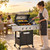 Propane Gas Grill 3 Burner Stainless Steel BBQ with Side Burner