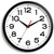 Roymnie 14 Inch Wall Clock, Battery Operated Silent Non Ticking Black
