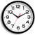 Roymnie 16 Inch Wall Clock, Battery Operated Silent Non Ticking Black