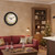Crosstime 16 Inch Vintage Wall Clock Battery Operated Silent Bronze