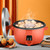 Mini Rice Cooker, Small Portable Cooker with Removable Nonstick Pot, One Touch Operation & Keep Warm Function for Soup, Grains, Oatmeal, Veggies