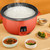 Mini Rice Cooker, Small Portable Cooker with Removable Nonstick Pot, One Touch Operation & Keep Warm Function for Soup, Grains, Oatmeal, Veggies