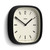 JONES CLOCKS® Marvel wall Clock | Retro Rounded Square Clock | 10" | Black