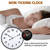 LEIKE Metal Large Wall Clock 24IN Black, Retro Silent Quartz Battery Operated, Decorative for Patio, Kitchen, Living Room, Bedroom, Pool