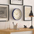 JONES CLOCKS® Studio Clock | Modern Round wall Clock | 12" | Navy Blue