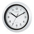 La Crosse Technology WT-3102S Atomic Analog Wall Clock, 10", Silver