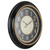 Pacific Bay Norden 23 inch Decorative Wall Clock, Silent, 3-D Dial
