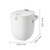 Rice Cooker Single Electric Non-Stick Household Small Cooking Machine Make Porridge Soup(E)