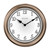 Bulova C4826 Light Time Wall Clock, Champagne